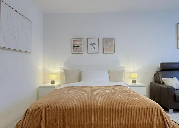 Dein Mit Queensize Bett Im Erdgeschoss Appartement *